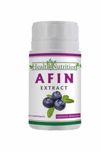 Extract frunze de afin 60mg, 60 tablete, Health Nutrition