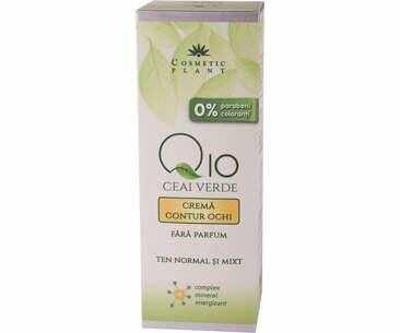 Crema contur ochi cu Q10 si complex mineral 30ml - Cosmetic plant