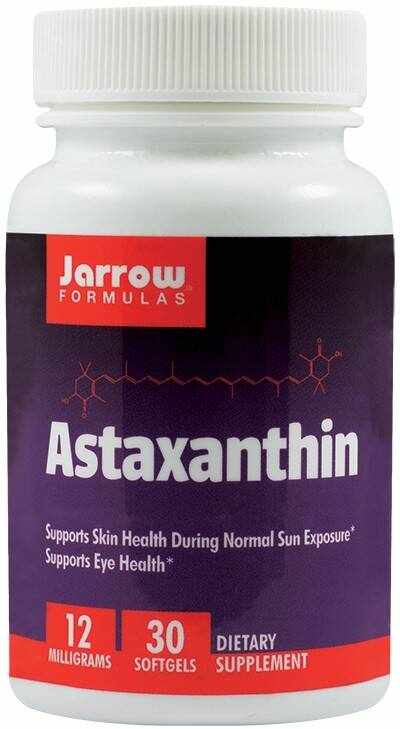Astaxanthin 12mg 30tb - JarrowFormulas - Secom