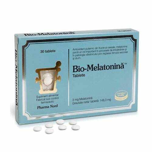 Bio-Melatonina 3mg 30cps - Pharma Nord