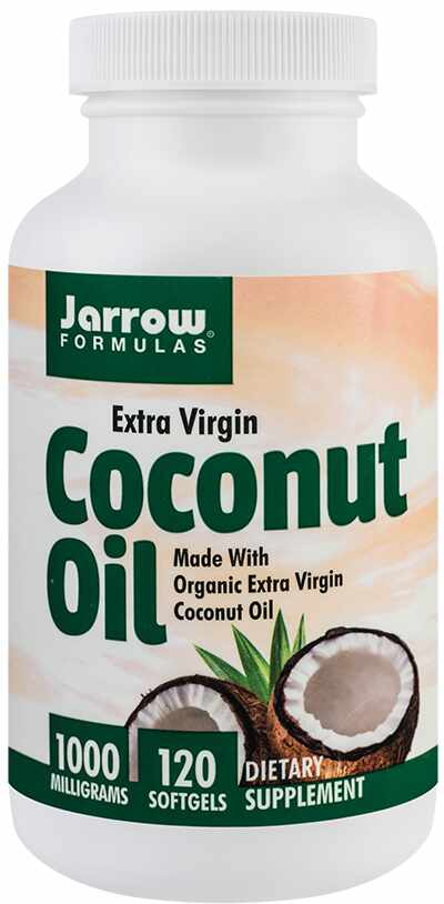 Coconut Oil Extra Virgin 1000mg 120tb - Jarrow Formulas - Secom