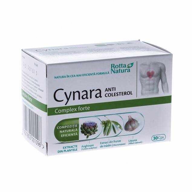 Cynara Anticolesterol Complex Forte 30cps - Rotta Natura