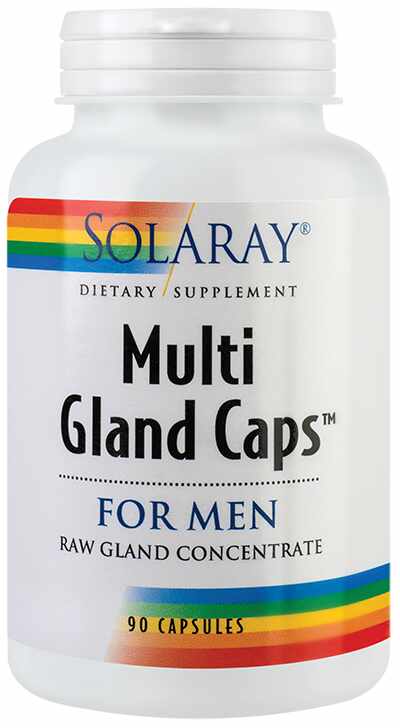 Multi Gland Caps For Men 90tb - Solaray - Secom