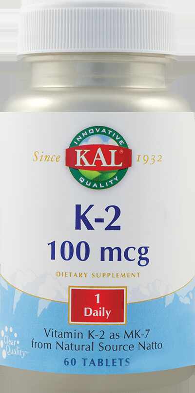 Vitamina K-2 100mcg 30tb - KAL - Secom