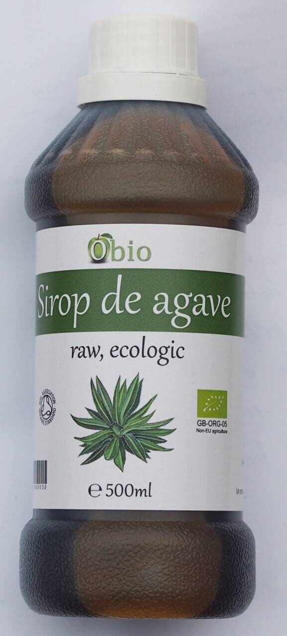 Sirop de Agave 500ml - raw- dark - eco-bio - OBio