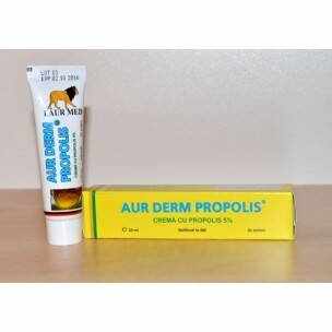Aur Derm crema cu propolis 5% - 30ml - LAUR MED