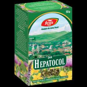Ceai Hepatocol (hepatic) - D44 - 50g - Fares
