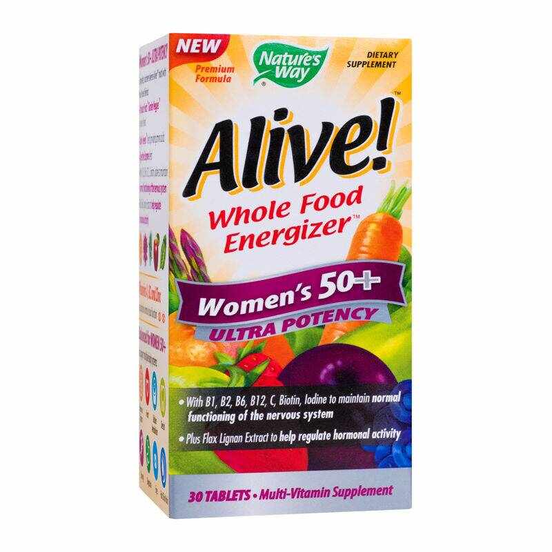 Alive! Women’s 50+ Ultra 30tb, Natures Way, Secom