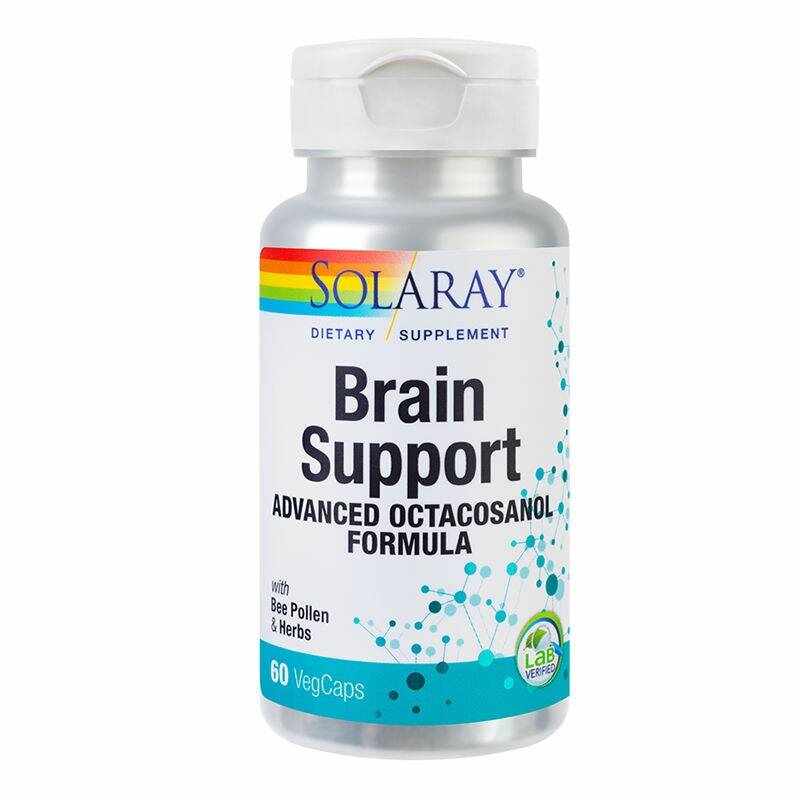 Brain Support 60 cps - Solaray - Secom