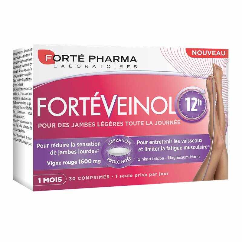 FORTE VEINOL 12h, 30 comprimate, Forte Pharma