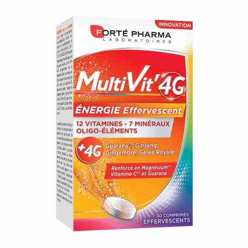 MultiVit 4G Energie, 30 cpr, Forte Pharma