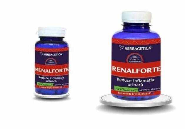 RENALFORTE, Herbagetica 120 capsule
