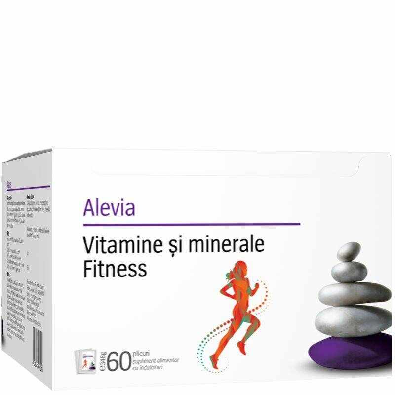 Vitamine si minerale Fitness 60pl, Alevia