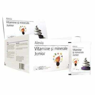 Vitamine si minerale Junior 60pl, Alevia