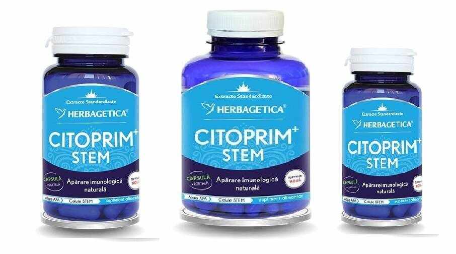 Citoprim STEM, HERBAGETICA 30 capsule
