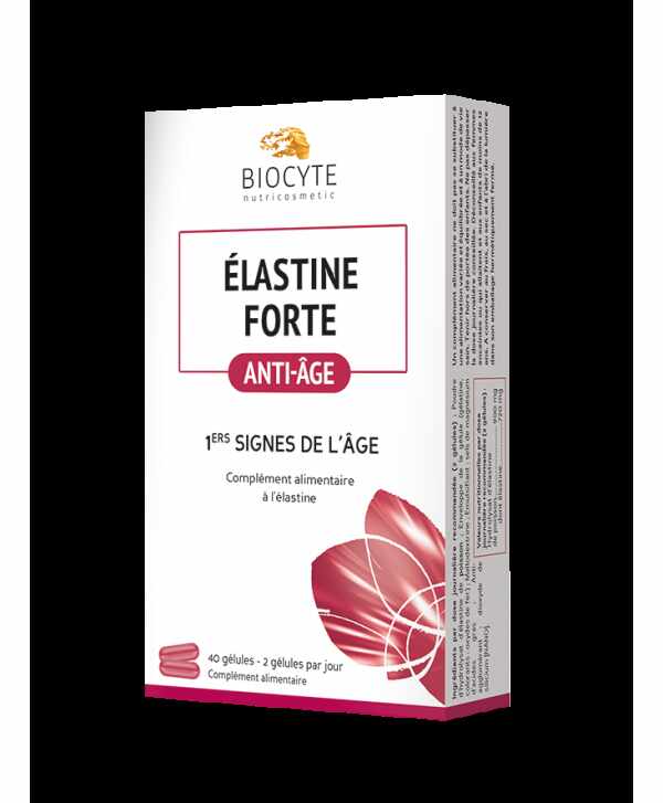 Elastine Forte, 40 Capsule - BIOCYTE