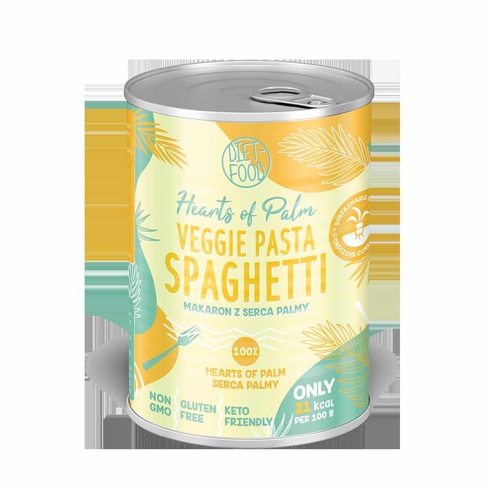 Paste spaghetti din inimă de palmier, 220g - Diet Food