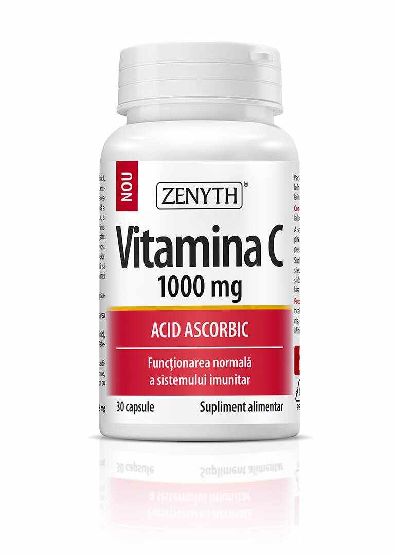Vitamina C 1000mg, 30cps - Zenyth