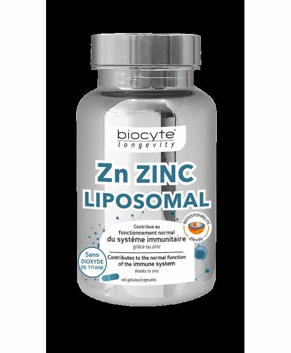 ZINC LIPOZOMAL 15mg, 60 CAPSULE - BIOCYTE