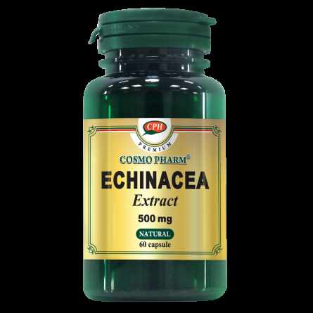 Echinacea Extract, 500mg, 60cps - Cosmo Pharm