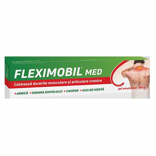 Fleximobil Med, Gel Emulsionat, 100 Grame - FITERMAN PHARMA