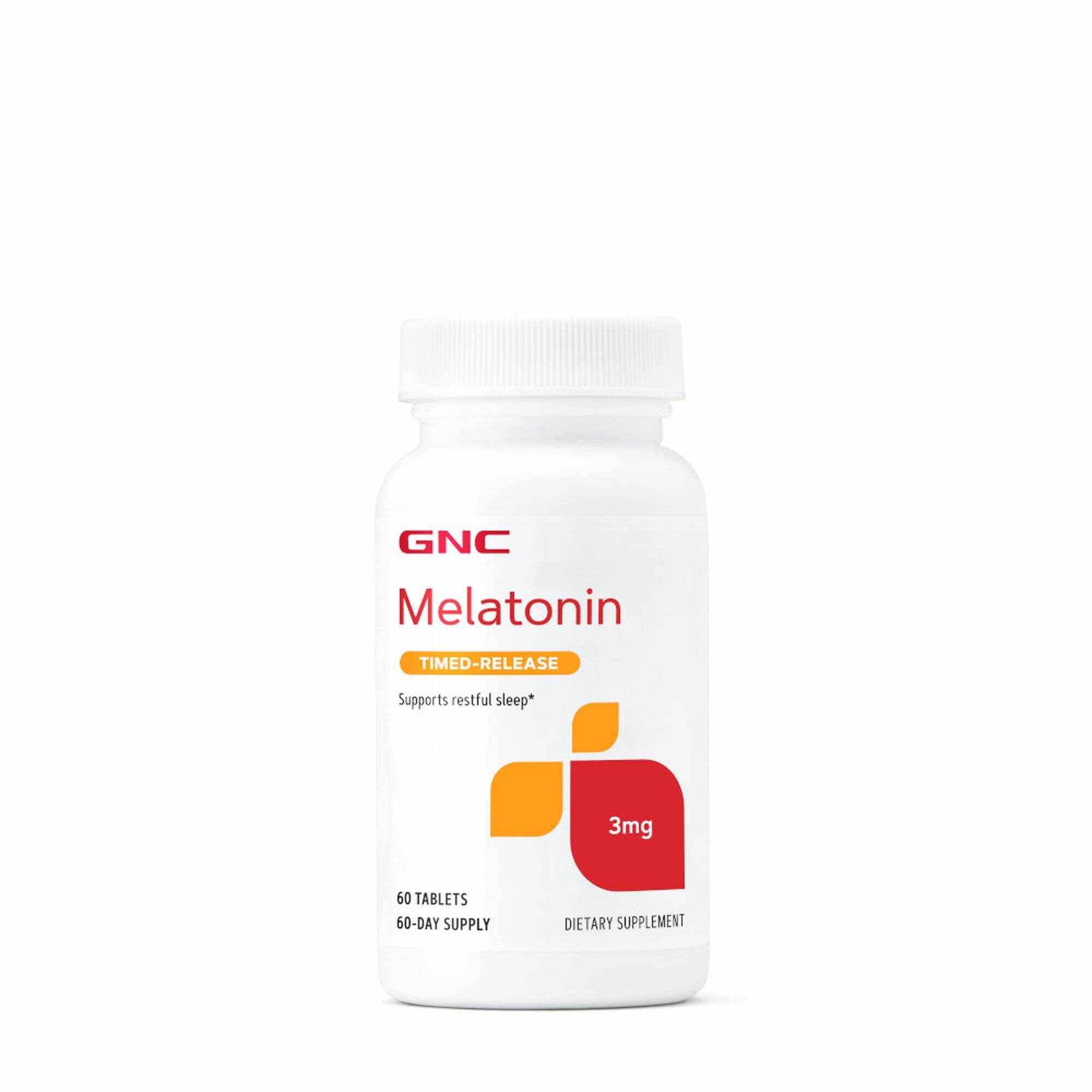Melatonina, 3mg, 60 Tablete - GNC