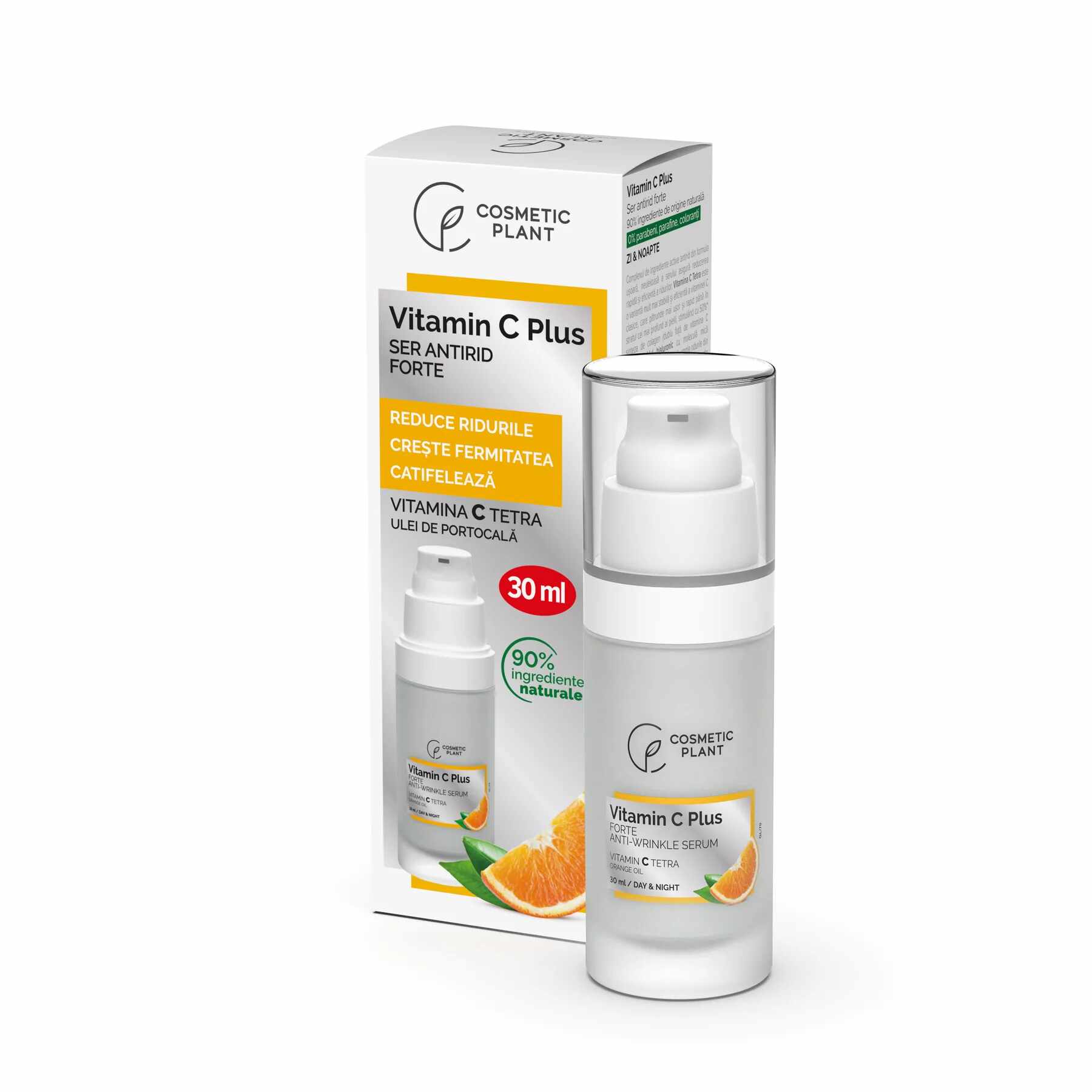 Ser antirid forte cu Vitamin C Plus, 30ml - Cosmetic Plant