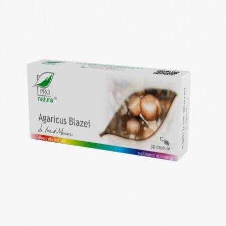 Agaricus Blazei, 30cps si 60cps - MEDICA 60 capsule