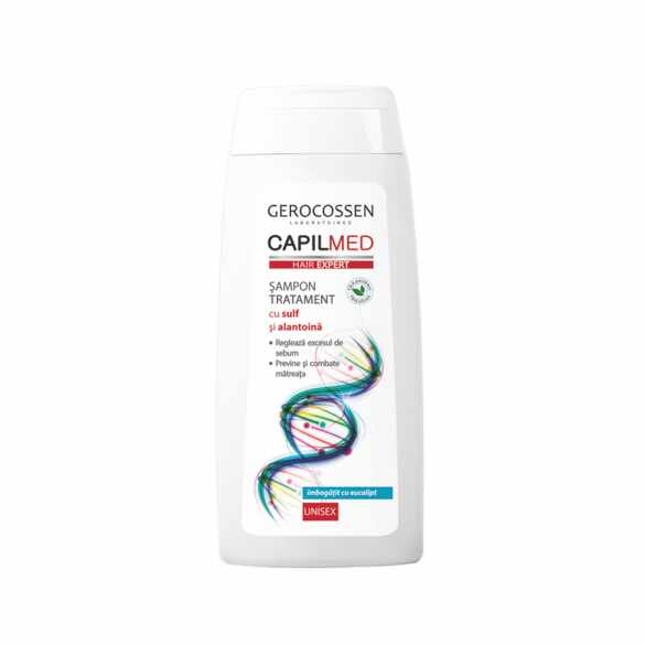 Capilmed sampon tratament pentru par gras, Capilmed, 275ml - Gerocossen
