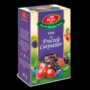 Ceai Fructele Carpatilor, Aromafruct, 75g - Fares