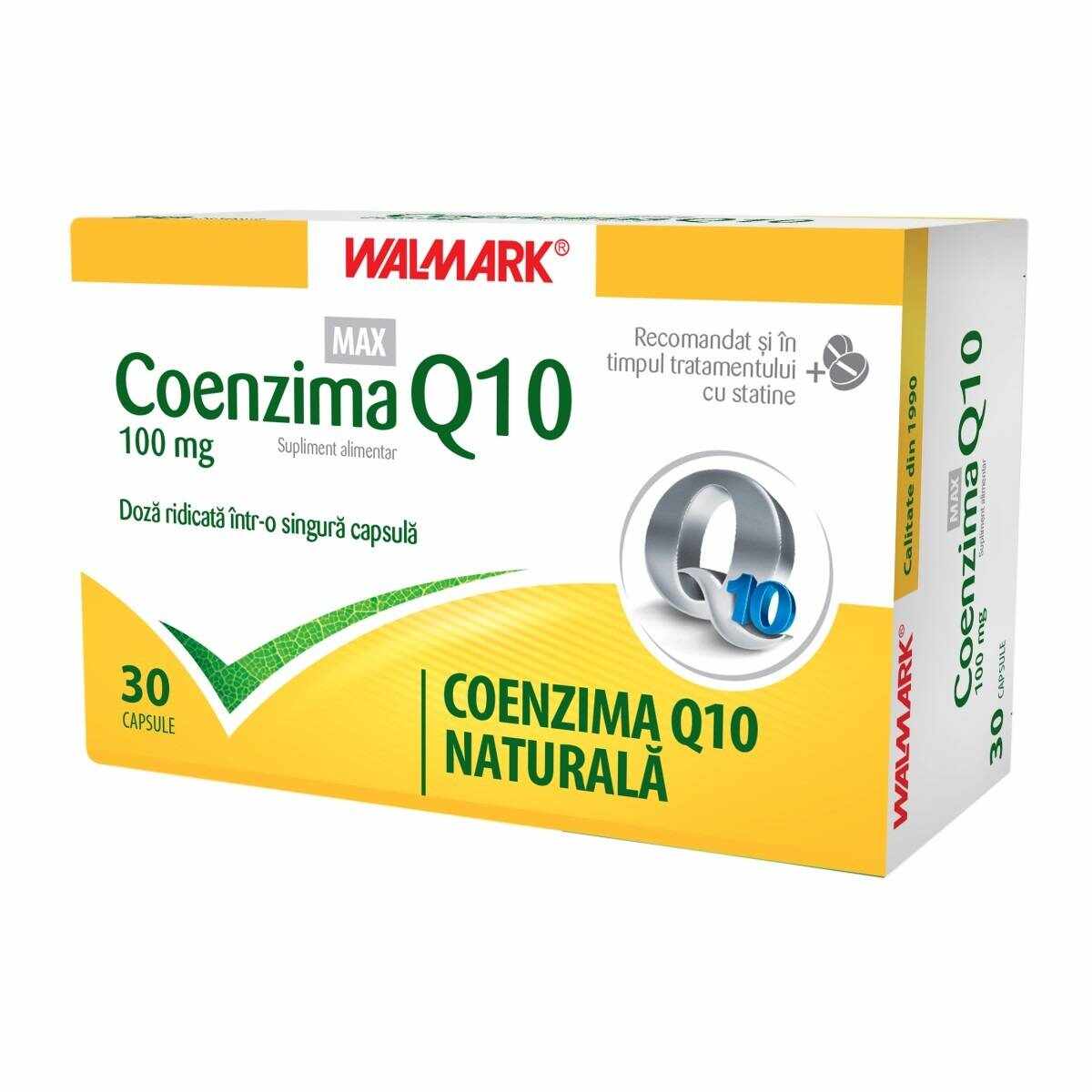 Coenzima Q10 max, 100mg, 30cps - Walmark