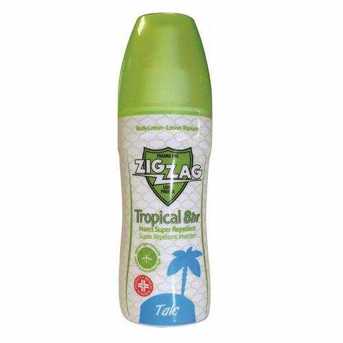 Spray de corp impotriva tantarilor si insectelor, tropical talc 100ml - Zig Zag