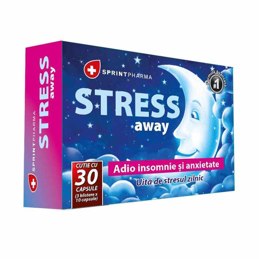 Stress Away, 30cps - Sprint Pharma