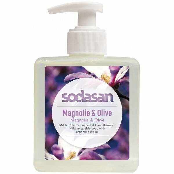 Sapun lichid cu magnolie si masline, 300ml - Sodasan