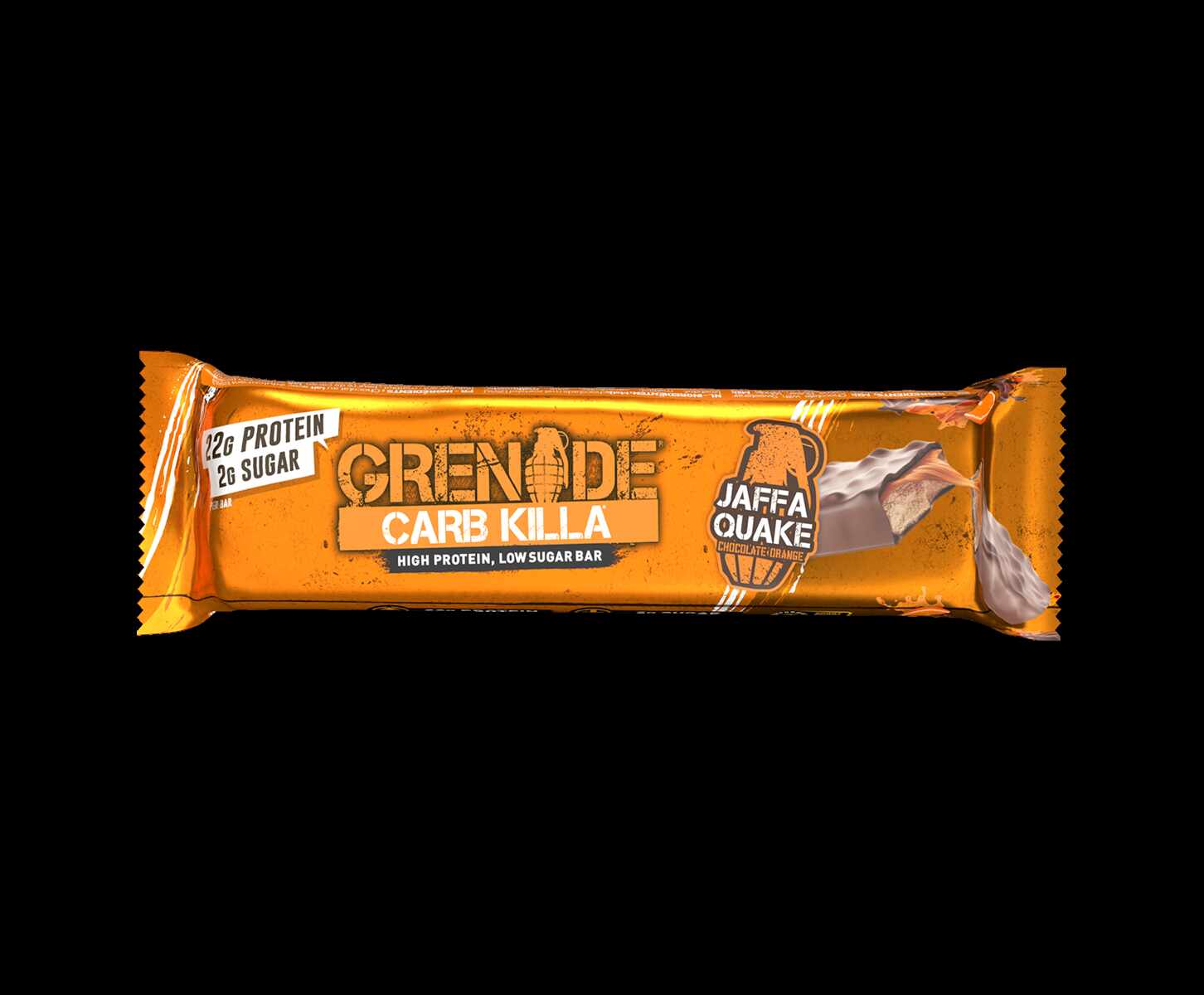 Baton Proteic Cu Aroma De Ciocolata Si Portocale, 60g - Grenade