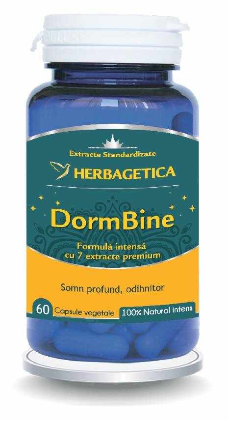 DormBine, 60cps si 30cps - Herbagetica 60 capsule