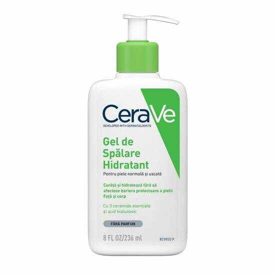 Gel de spalare hidratant pentru piele normala si uscata, 236ml - CeraVe
