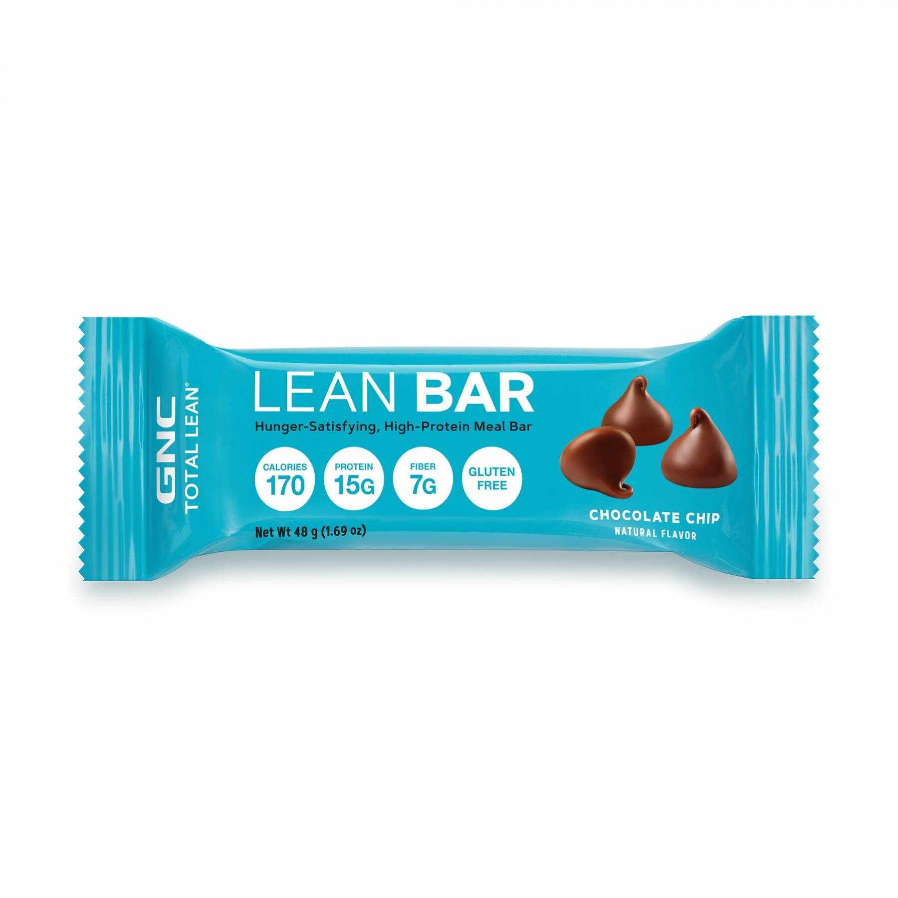 Total Lean Lean Bar, Baton Proteic, Cu Aroma De Fulgi De Ciocolata, 48g - Gnc