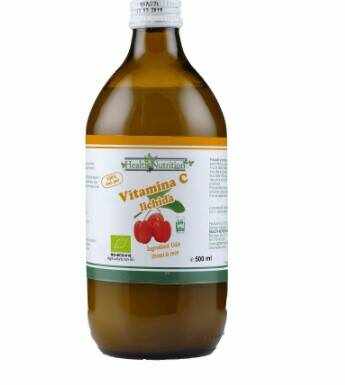 Vitamina C lichida suc 100% pur, eco-bio, 500ml - Health Nutrition