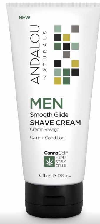 Crema de ras, MEN Smooth Glide Shave Cream, 178ml - Secom - Andalou