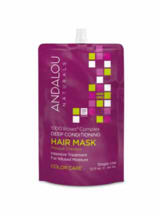 Masca intensiva pentru par, 1000 Roses Complex Color Care Deep Conditioning Hair Mask, 44ml - Secom - Andalou
