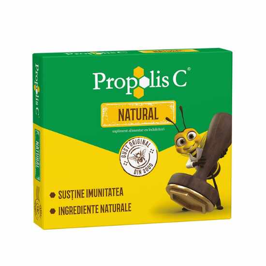 Propolis C Natural, 100mg, 20cpr - Fiterman Pharma
