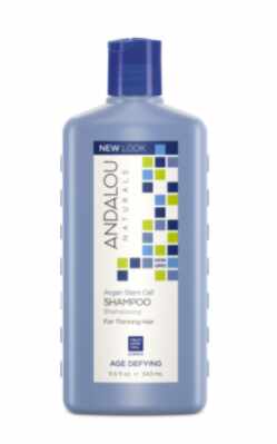 Sampon pentru par matur, Argan Stem Cell Age Defying Treatment Shampoo, 340ml - Secom - Andalou