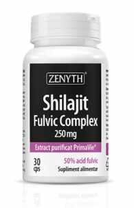 Shilajit Fulvic Complex, 250mg 30cps - Zenyth
