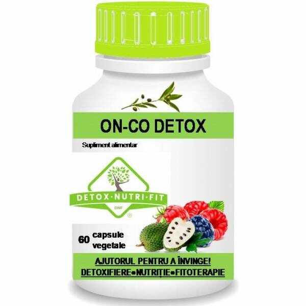 On-co detox, 60cps - Detoxnutrifit