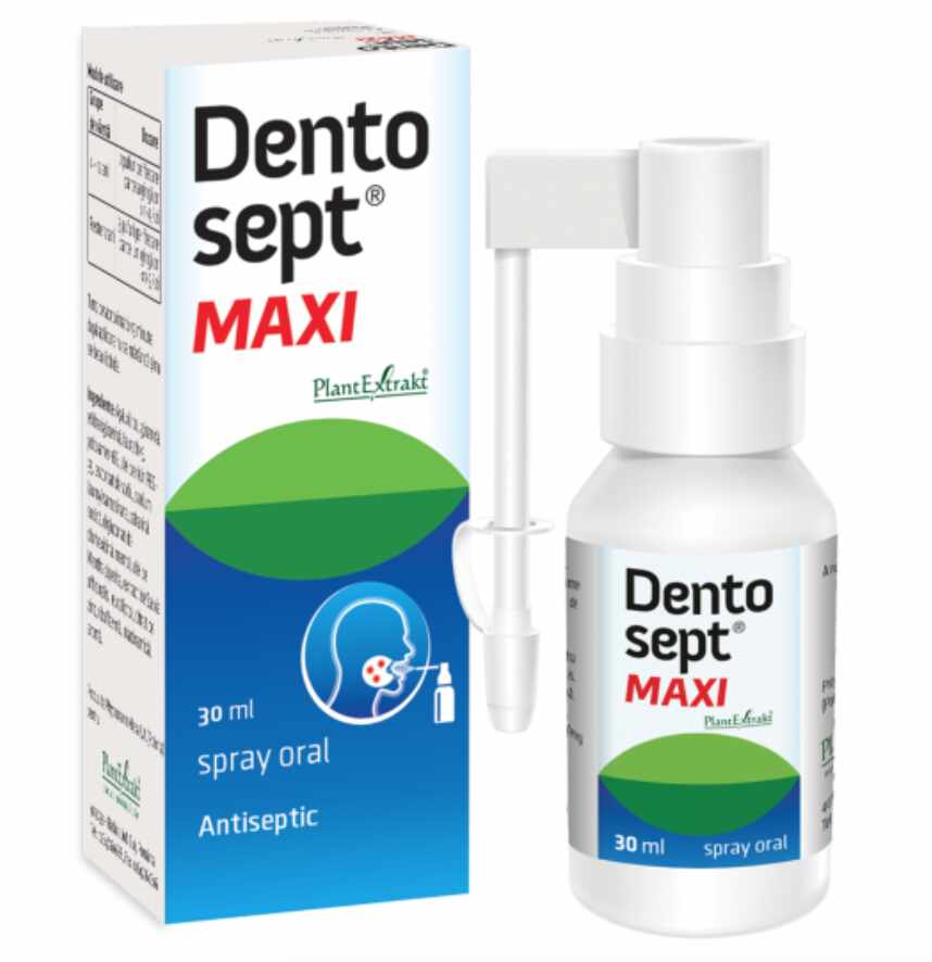 Spray gingival Dentosept Maxi, 30ml - Plant Extrakt