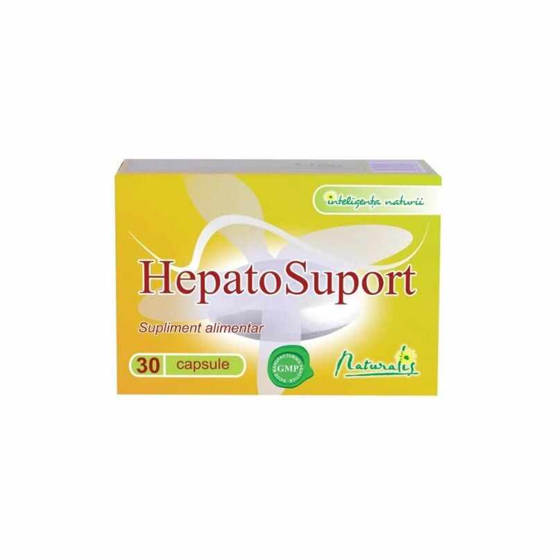Naturalis HepatoSuport, 30 capsule
