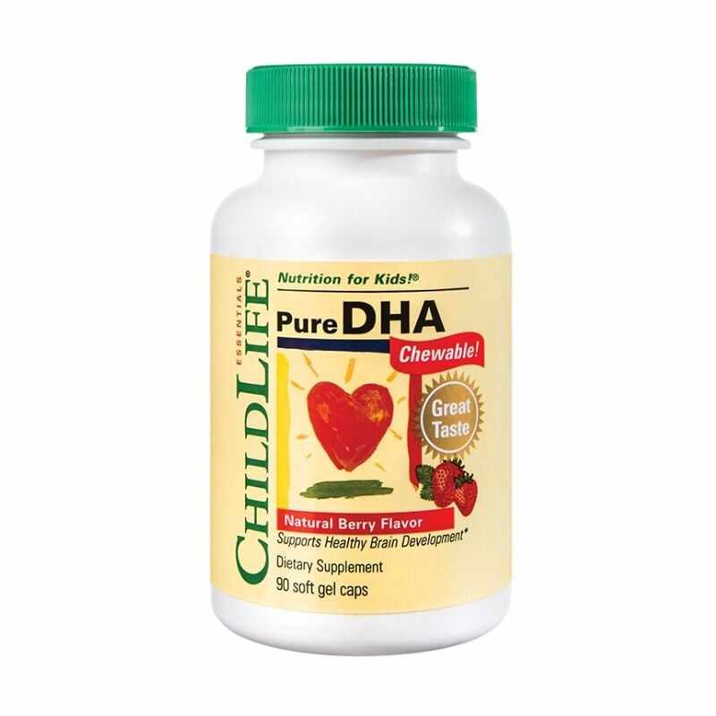 Secom, Pure DHA, pentru functionarea normala a creierului, 90 capsule