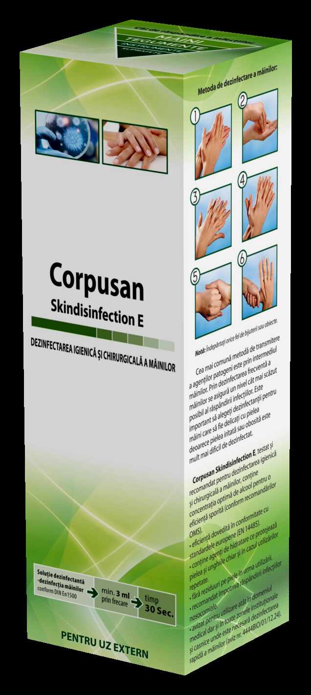 CORPUSAN Skindisinfection dezinfectant pentru maini, 100 ml