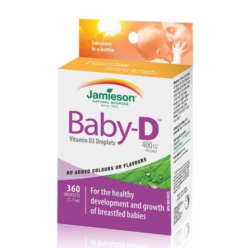Jamieson Vitamina D3 picaturi pentru copii, 11.7 ml